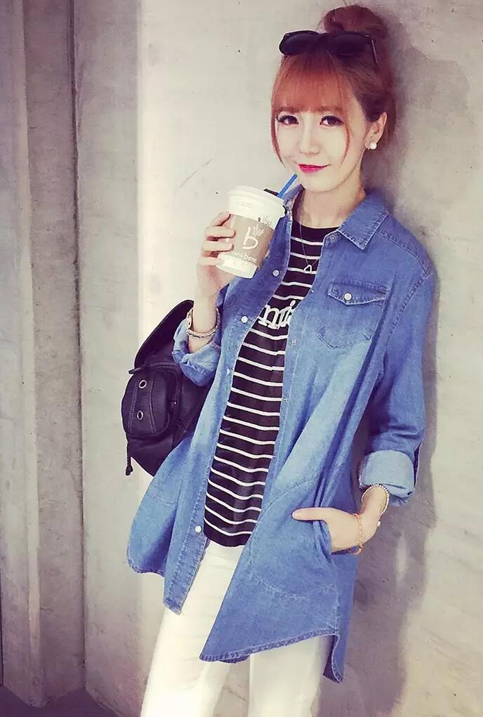 女人穿衬衫给人的感觉，女人衬衫衣服图片(6)(点击浏览下一张趣图)