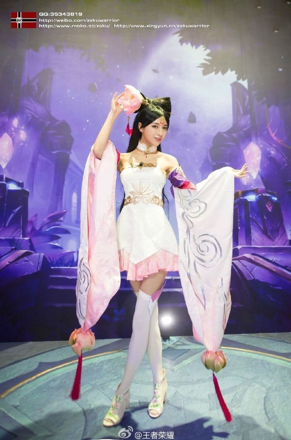 王者荣耀大乔太变态了：王者荣耀cosplay大乔(点击浏览下一张趣图)