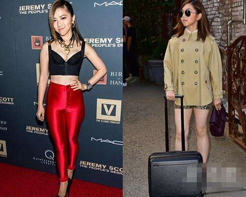 邓紫棋我是歌手抬腿时 图：邓紫棋裤子太紧显沟(2)(点击浏览下一张趣图)