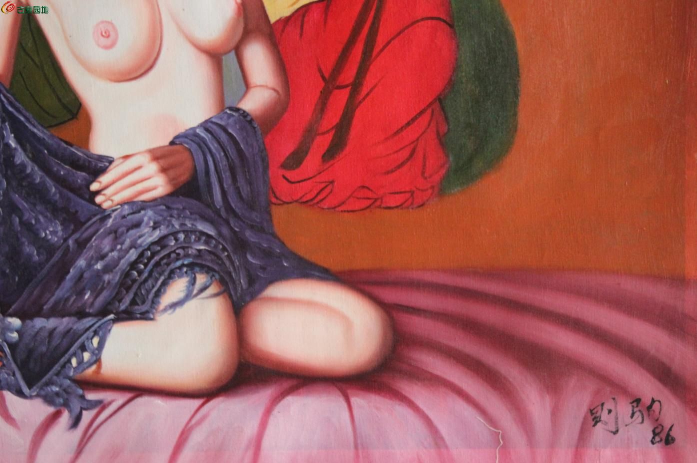 裸体油画图片人物少女：中央美院人体油画图片 人体人体油画作品欣赏(5)(点击浏览下一张趣图)