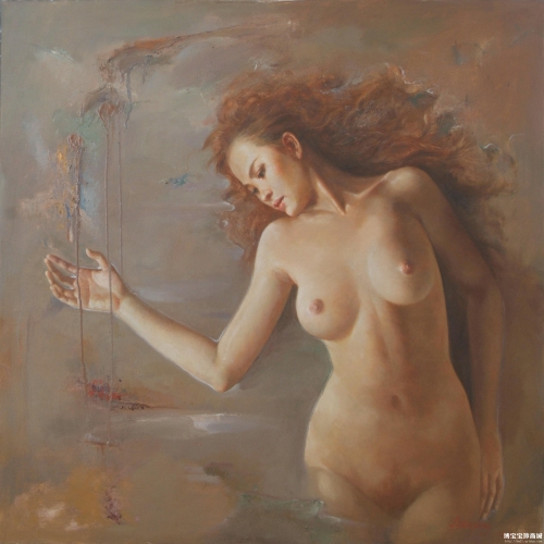 当代人体油画作品图片：徐彦洲人体油画(3)(点击浏览下一张趣图)