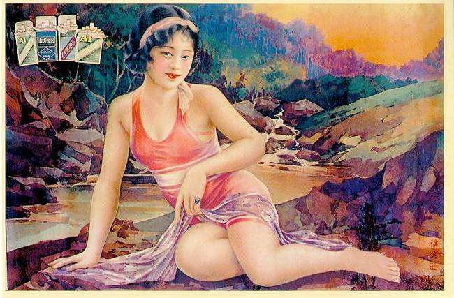 当代人体油画作品图片：徐彦洲人体油画(4)(点击浏览下一张趣图)