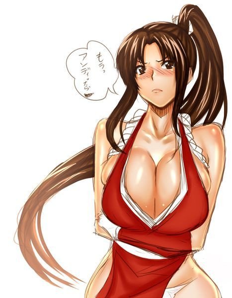 不知火舞之游乐园狂欢 不知火舞漫画黑白漫画：不知火舞小木屋不打码(4)(点击浏览下一张趣图)