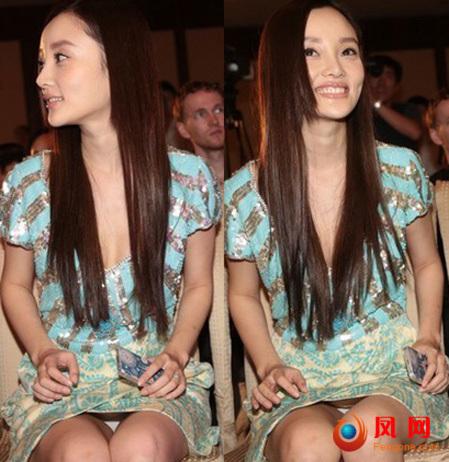 李小璐下面走光图：私人订制李小璐走光图(7)(点击浏览下一张趣图)
