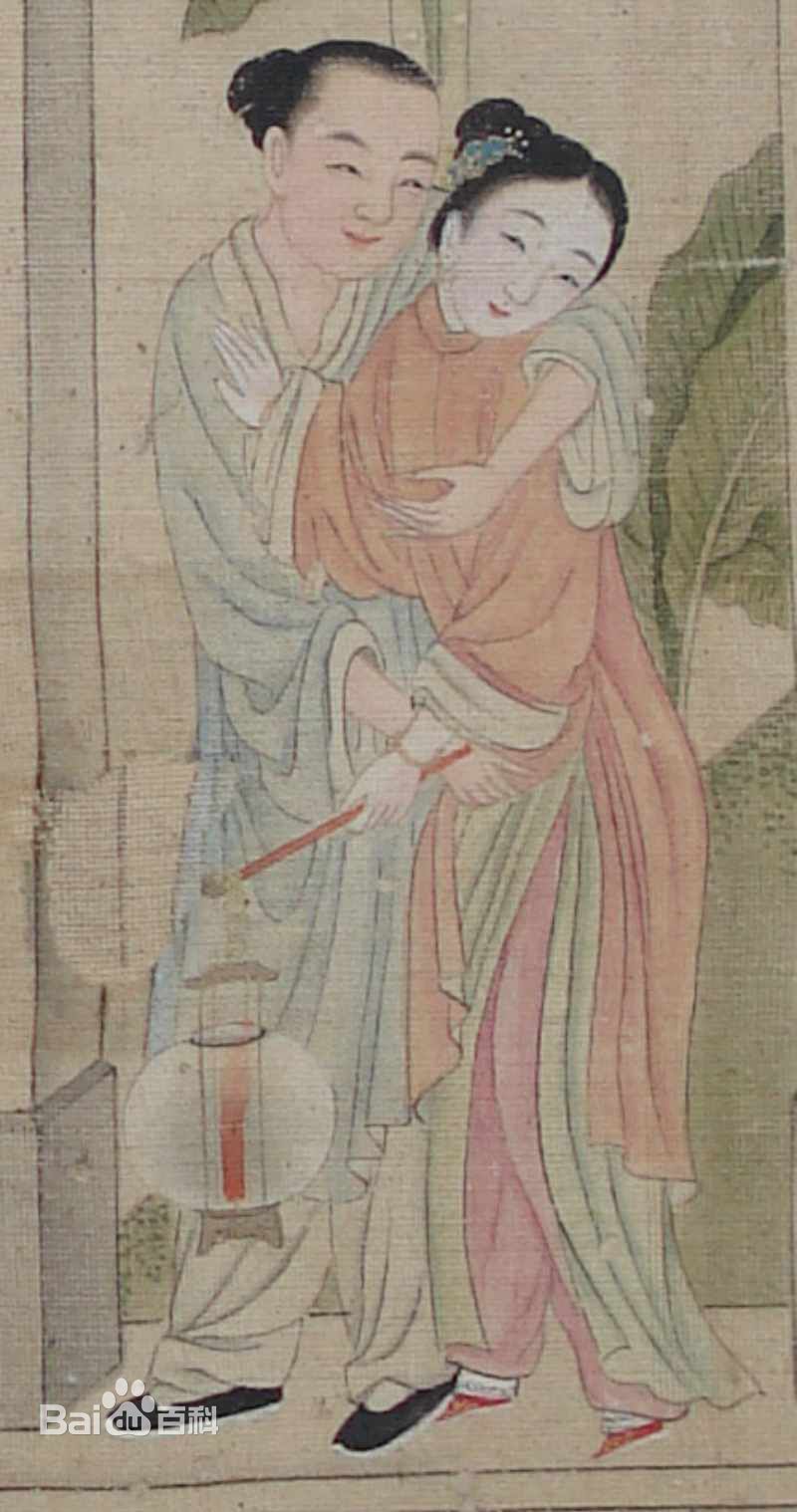 古代房中术图片欣赏：(点击浏览下一张趣图)