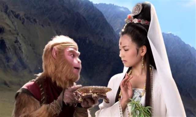 黑熊精红孩儿干观音 头上的箍儿哪去了呢？(2)(点击浏览下一张趣图)