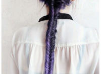 简单编发教程图解：蜈蚣辫的编法图解