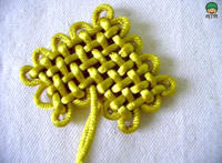 中国结的编法图解：结磬结的编法图解