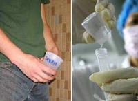 女人吃男人精子图片：护士给男人取精子图片 