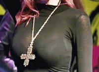 被摸奶的动态图