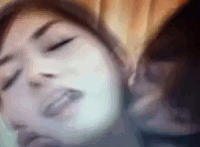 美女邪恶傉动态图：透过校服看见胸罩