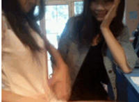 日本美女风骚挑逗诱人GIF动态图片