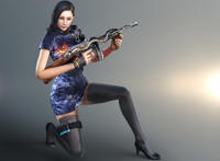 cf兰邪恶图片大全 穿越火线兰 cf兰透视图 勿入