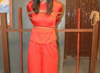 女犯斩首 古代红艳女囚犯刑场处决斩首场面 