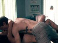 日本后式入动态图：气质高雅的教师妈 叔叔吃我水水