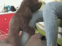 和妈妈在火车上铺 在列车厕所干乘务员