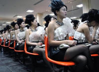 东莞小姐三十六式培训图片 曝光东莞内部培训图片