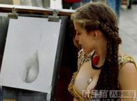 帮美女画的人体艺术照