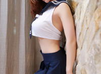 性感于姬巨乳肥臀制服诱惑写真