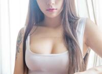 美女夏美酱连体衣下巨乳性感写真图片