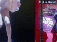 前后夹击一女动态图:俩男一女两洞前后夹击