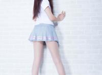 腿模celia欣洁清新职业装短裙丝袜美腿高跟性感图片