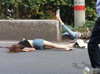 车祸视频惨不忍睹女尸:死的最惨的美女