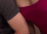 水岛津实蓝衣动态图:动画表情微信动态图