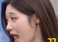 搞怪韩国美女吐舌头动态图