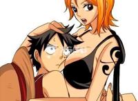 娜美被路飞上 海贼王罗宾被索隆上