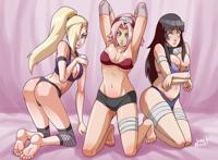 雏田和鸣人同人彩漫图片欣赏 鸣人和小樱接吻撕内衣