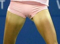 蓝色紧身裤九个太阳 健美裤紧身裤图片