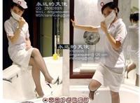 戴老式白棉纱口罩美女：口罩爱好者图片大全 口罩控戴多个口罩图片