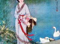 西施图片真人版古代图片 西施图片容貌复原图解