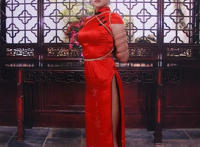 新情殇五花大绑红衣女：最紧细绳五花大绑惩罚