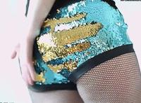 和性感美眉一起做运动：调教性感美眉gif