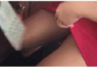 一嘴特仑苏gif：喷到mm的眼里了射一脸