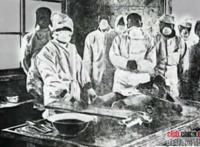 731部队女尸图：日军731部队性试验方法图解