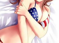 动漫揉胸gif动态图像：邪恶动漫抖奶动态图