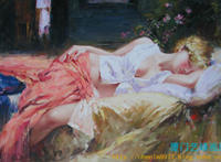 欧美写实人体油画图片欣赏：加拿大参展者裸体欣赏