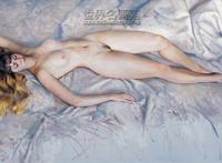 于生文女人体油画欣赏：女人体写生素描