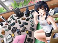 色漫画鸣人与纲手：色漫画藤，彩绘漫画少女图片