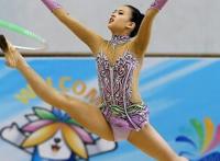 孙妍在春光乍泄图片：韩国体操美女孙妍在