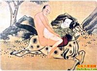 古代春床七十二大图：古代春床三人图片欣赏