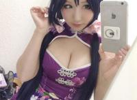 美少女coser林离暖：美少女coser黑暗照，19岁美少女coser