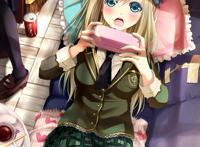 男生摸小女生的胸动漫图片：男生强吻女生的胸动漫