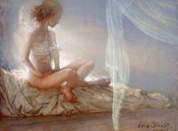 东方神女50幅画全册：东方神女山鬼全套画册