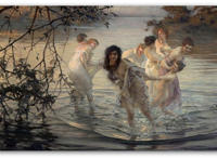 于小冬人体油画欣赏：油画人体艺术欣赏