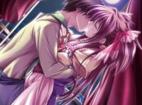 阴阳师妖刀姬邪恶图片：青行灯x妖刀姬同人图片