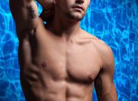 型男帮全见图：蓝男色1号全见图  王涵硬射全见192张